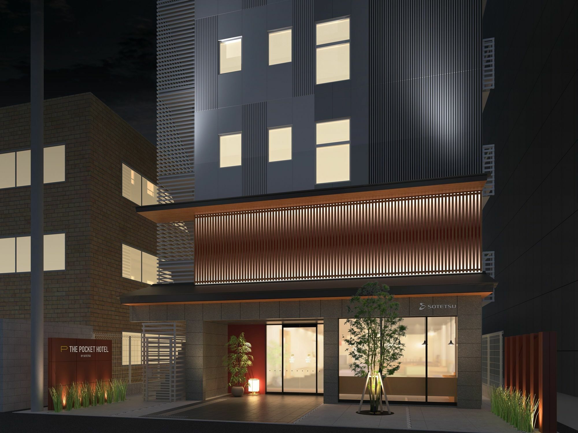 The Pocket Hotel Kyoto Shijo Karasuma Exteriör bild