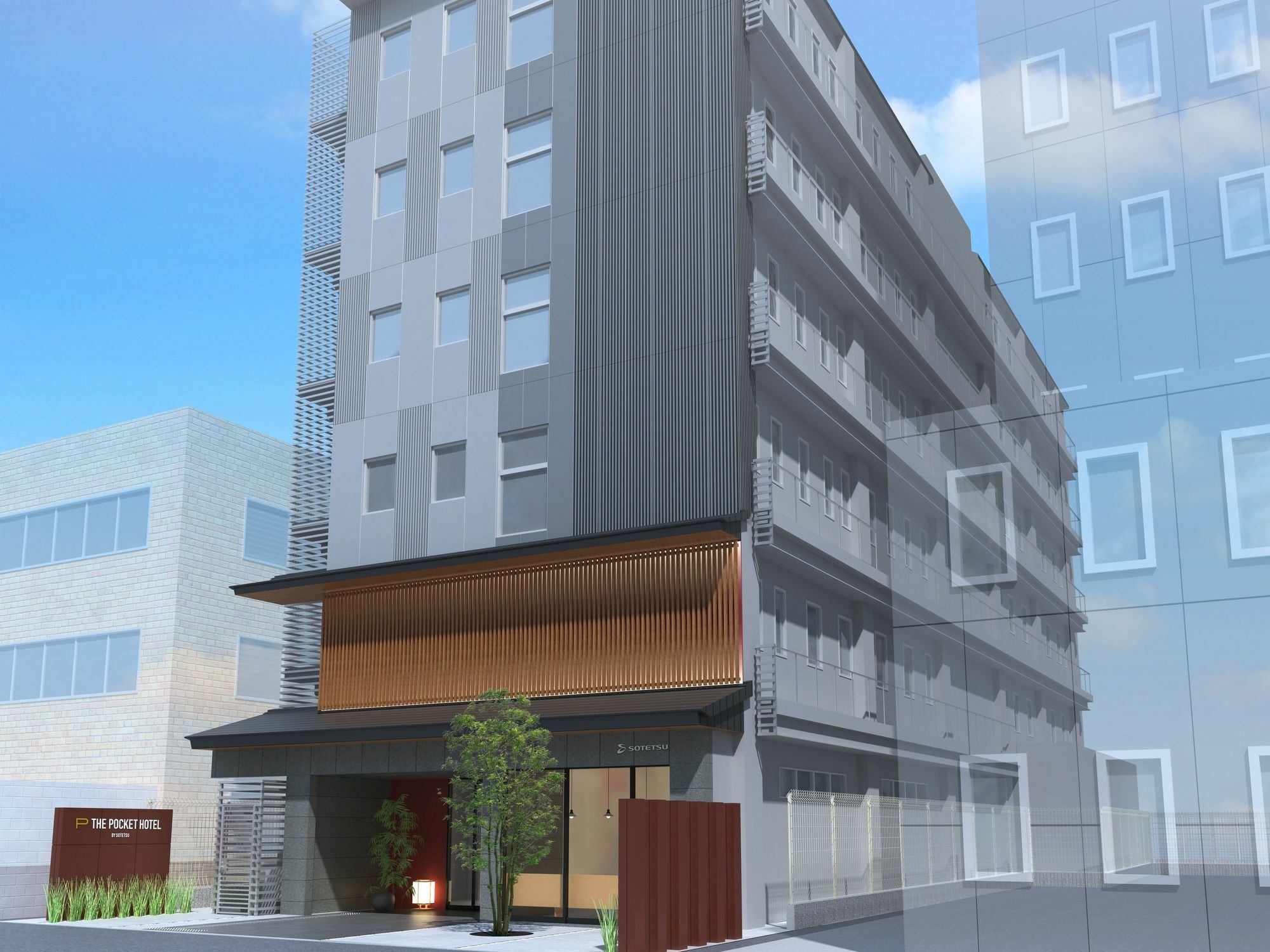 The Pocket Hotel Kyoto Shijo Karasuma Exteriör bild